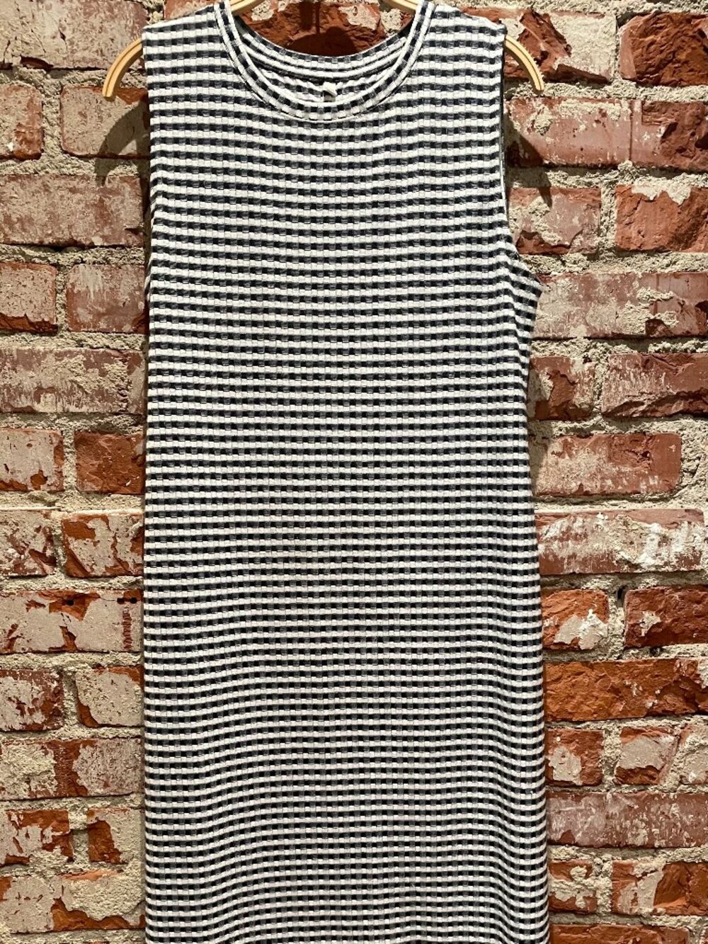 Hedley & Bennett (Ann Taylor Spinoff) - black and white cotton jacquard maxi